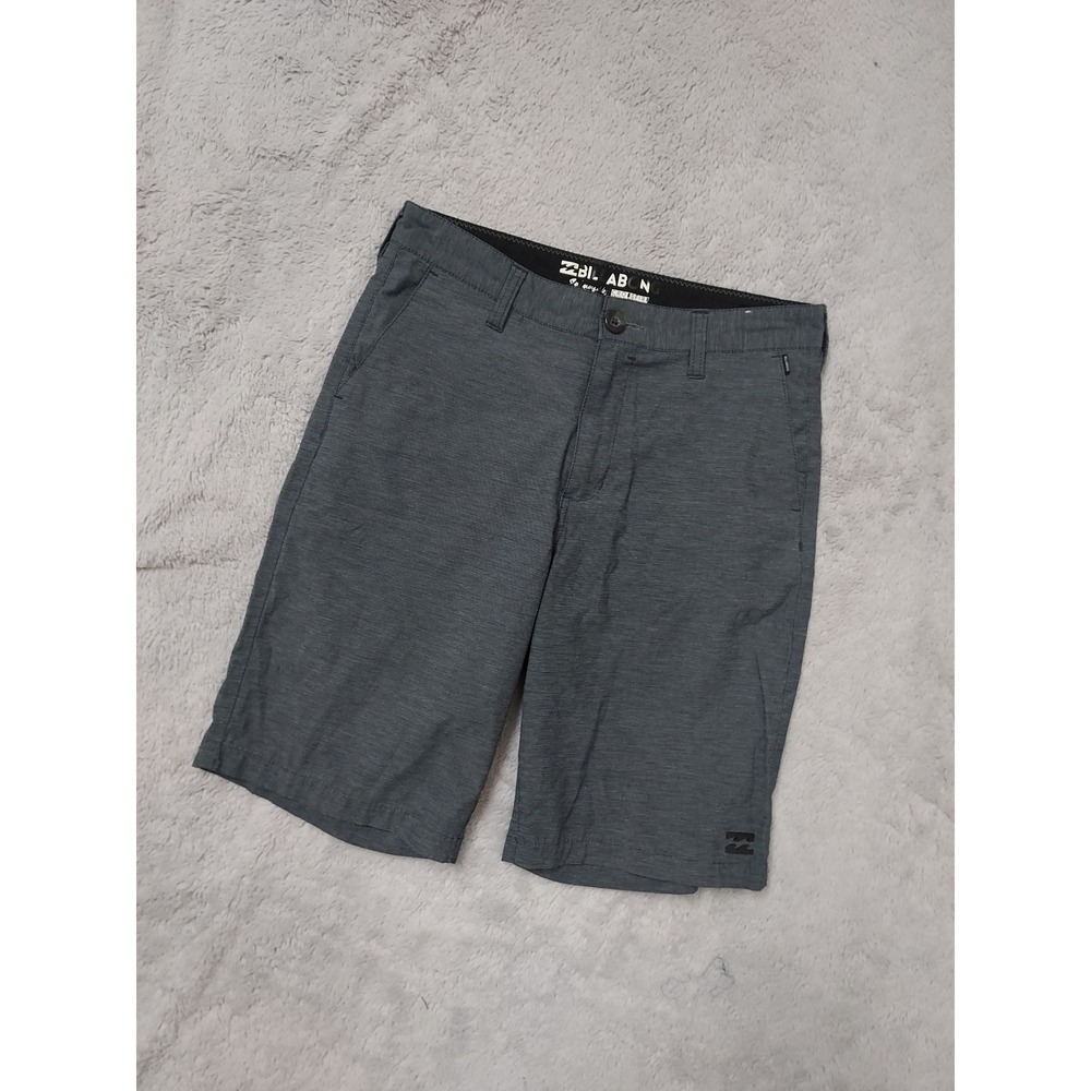 Billabong Shorts Mens 28 Crossfire Submersibles Hybrid Gray Surf Swim Walk Sufer